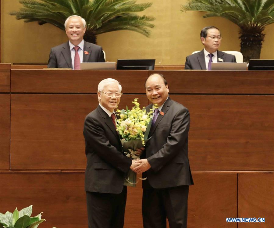 VIETNAM-HANOI-NEWLY ELECTED PRESIDENT-NGUYEN PHU TRONG