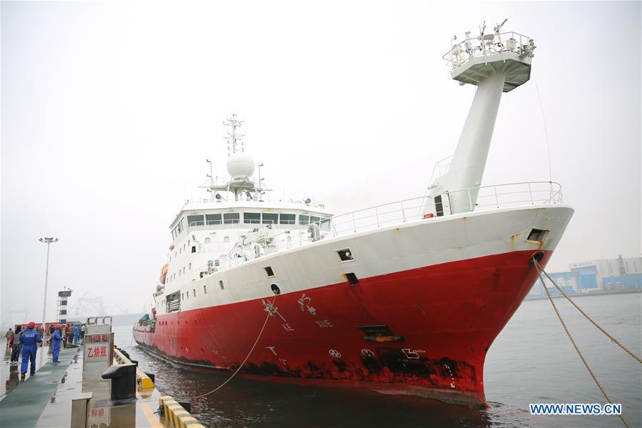 #CHINA-SHANDONG-SCIENCE-RESEARCH-VESSEL-RETURN (CN)