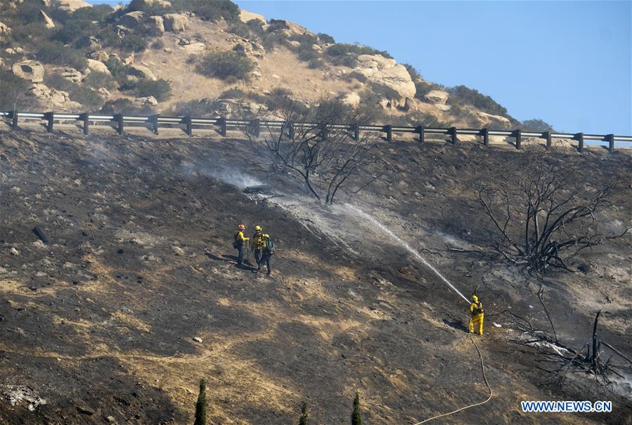 U.S.-SIMI VALLEY-WILDFIRE