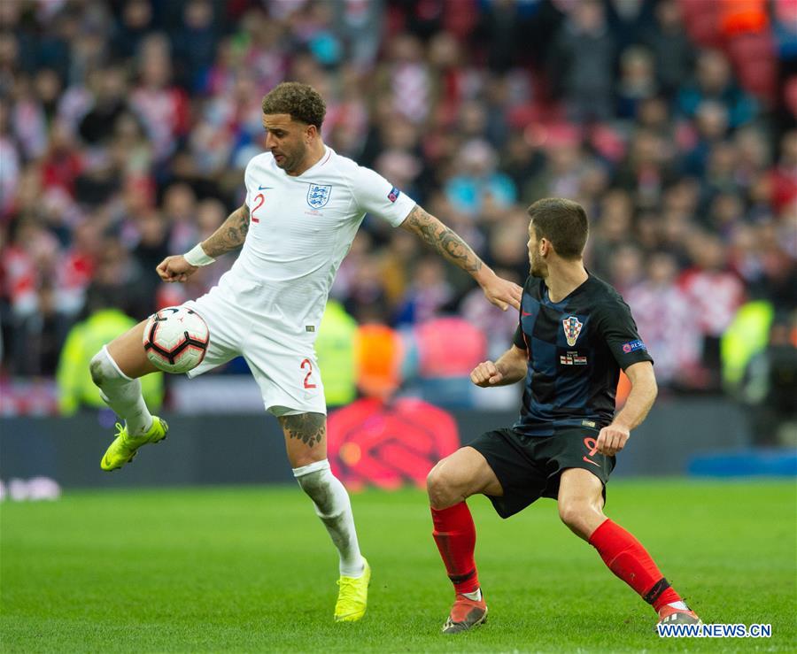 (SP)BRITAIN-LONDON-FOOTBALL-UEFA NATIONS LEAGUE-ENGLAND VS CROATIA