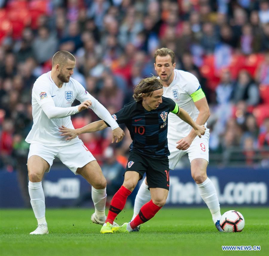 (SP)BRITAIN-LONDON-FOOTBALL-UEFA NATIONS LEAGUE-ENGLAND VS CROATIA