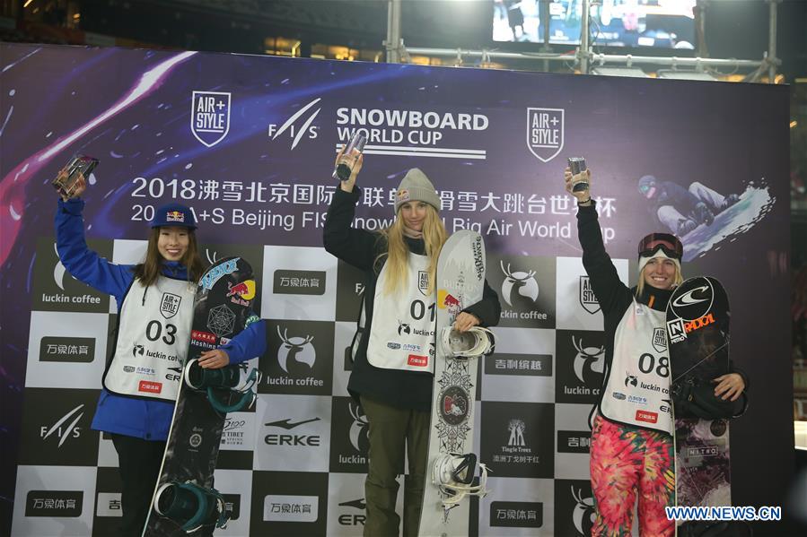 (SP)CHINA-BEIJING-FIS-SNOWBOARD-BIG AIR-WORLD CUP(CN)