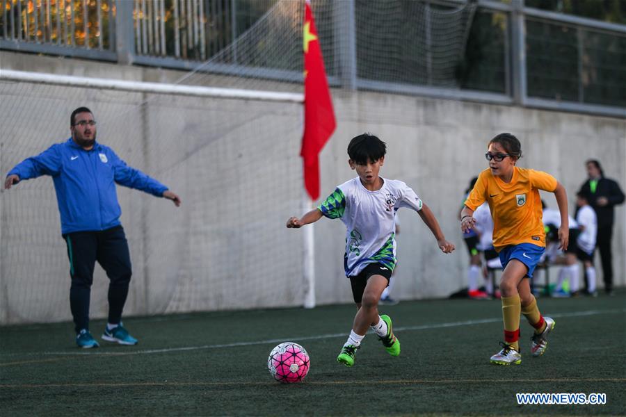 SPAIN-BARCELONA-CHINA-YOUNG FOOTBALL PLAYER