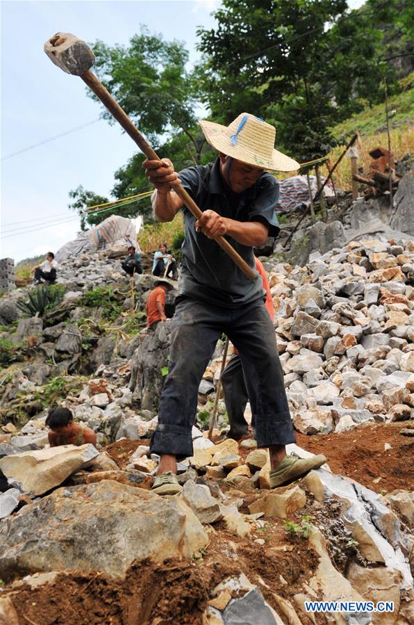 CHINA-GUANGXI-POVERTY ALLEVIATION-STONY DESERTIFICATION CONTROL (CN)