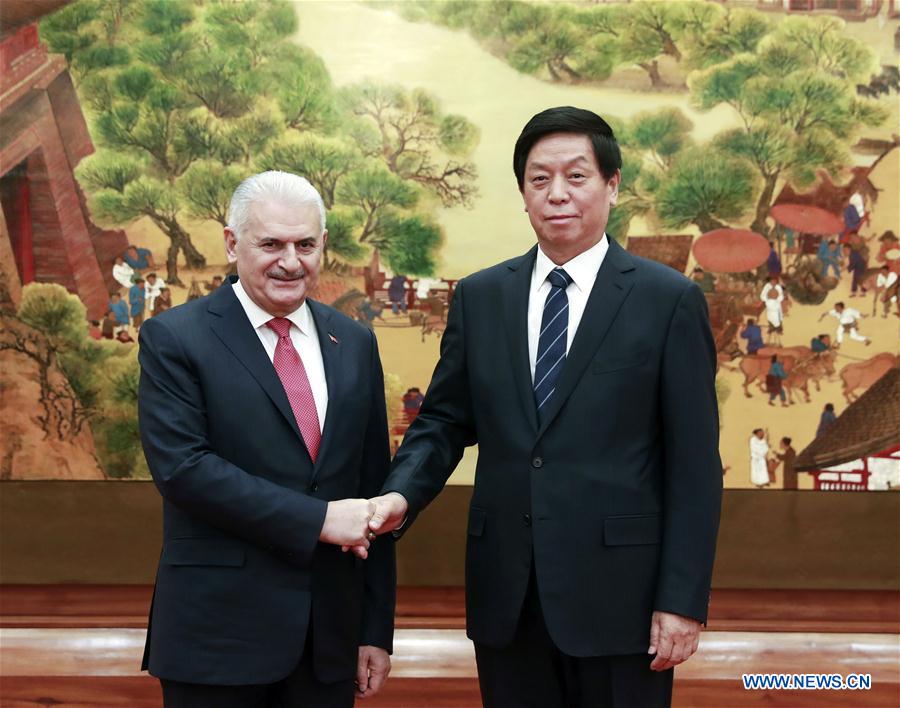 CHINA-BEIJING-LI ZHANSHU-TURKEY-BINALI YILDIRIM-TALKS (CN)