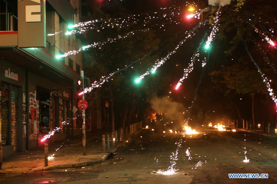 GREECE-ATHENS-PROTEST-VIOLENCE-GRIGOROPOULOS