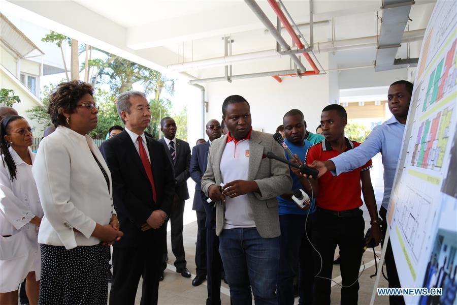 MOZAMBIQUE-MAPUTO-CHINA-DORMITORY-DOCTORS-INAUGURATION