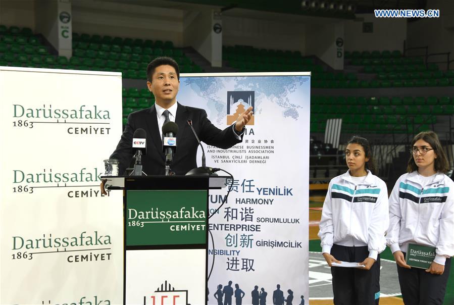 TURKEY-ISTANBUL-TABLE TENNIS PROGRAM-ORPHANS