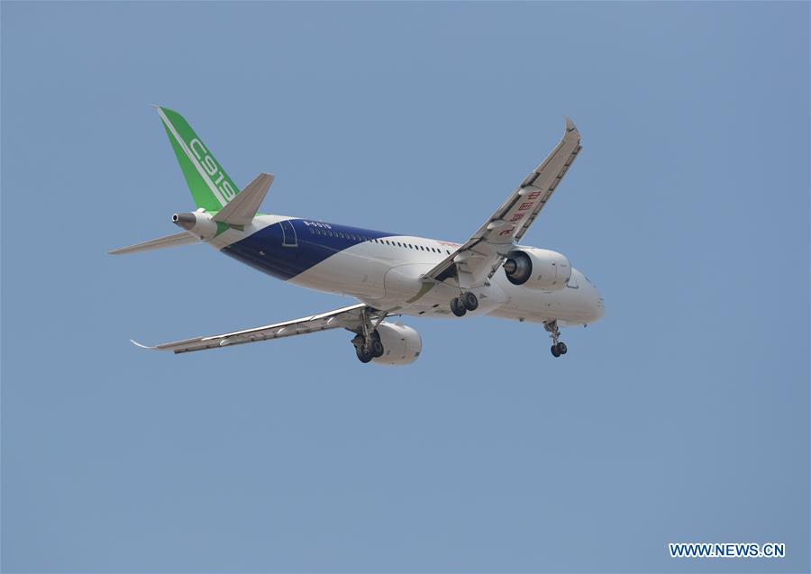 CHINA-SHANGHAI-THIRD C919-MAIDEN TEST FLIGHT (CN)