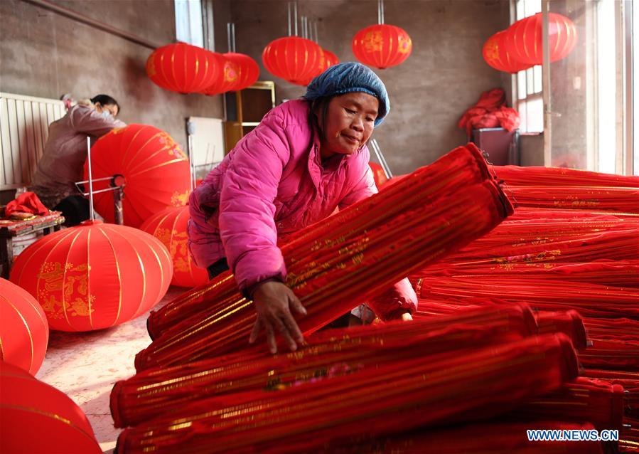 CHINA-SHANXI-FESTIVAL-LANTERN-MAKING (CN)