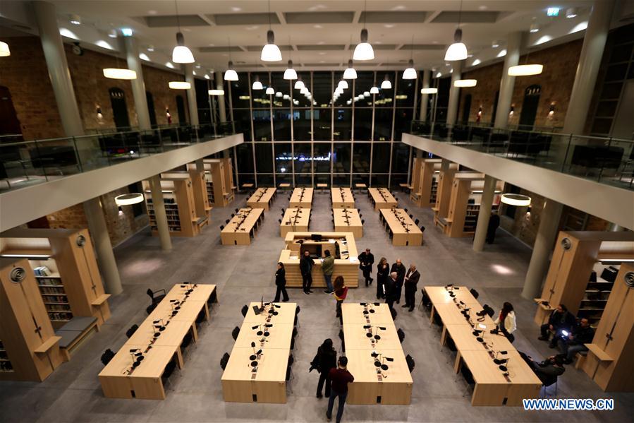 LEBANON-BEIRUT-NATIONAL LIBRARY-REOPENING