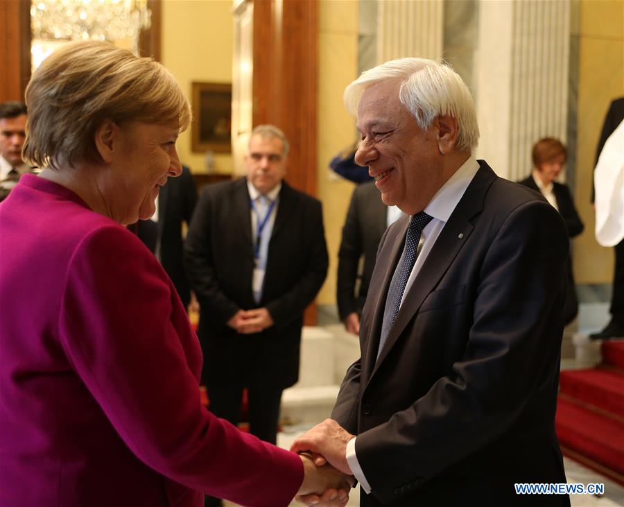 GREECE-ATHENS-GERMANY-MERKEL-VISIT