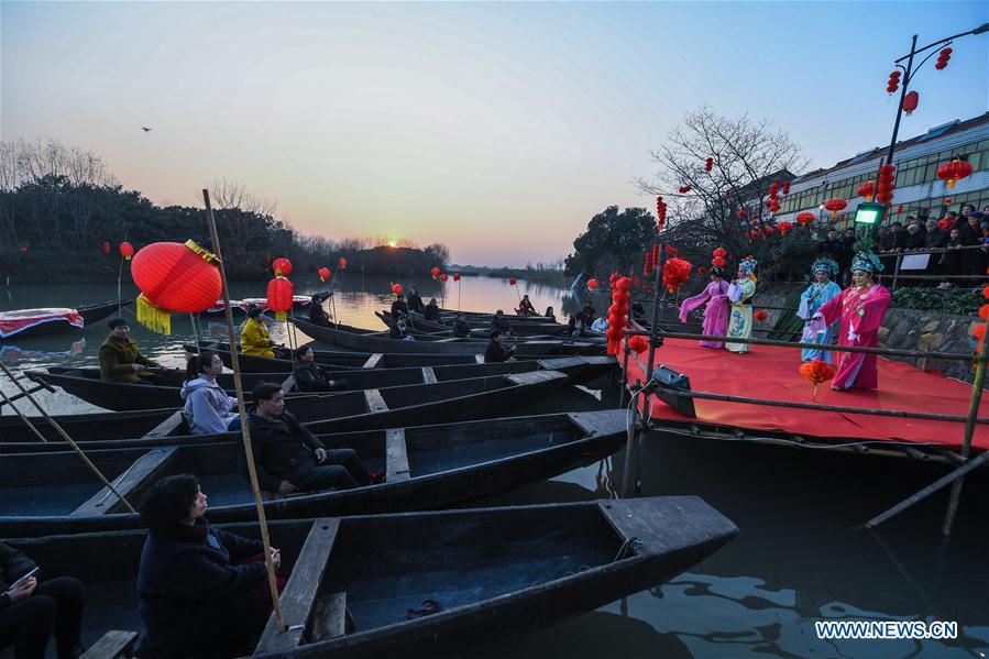 CHINA-ZHEJIANG-LUNAR NEW YEAR-FOLK OPERA (CN)