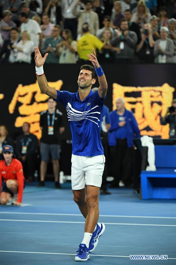 (SP)AUSTRALIA-MELBOURNE-TENNIS-AUSTRALIAN OPEN-DAY 14