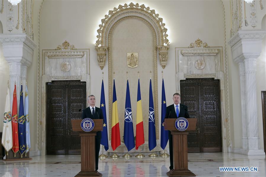 ROMANIA-BUCHAREST-NATO-STOLTENBERG-EU-SECURITY