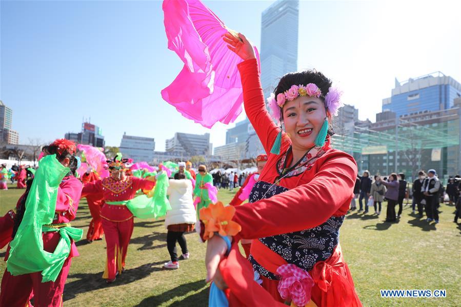 JAPAN-OSAKA-SPRING FESTIVAL-CELEBRATION