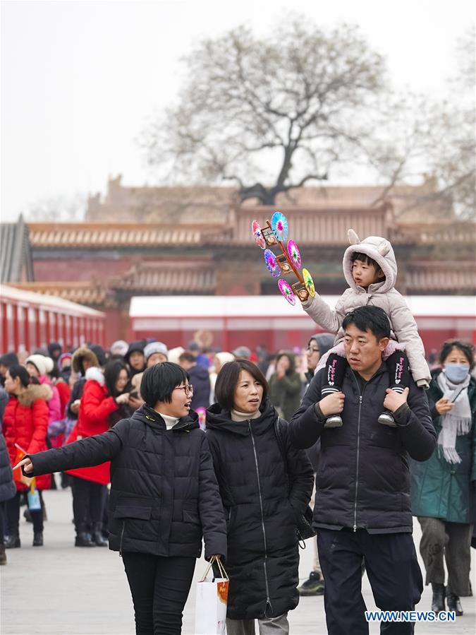 (InPalaceMuseum)CHINA-BEIJING-PALACE MUSEUM-SPRING FESTIVAL (CN)