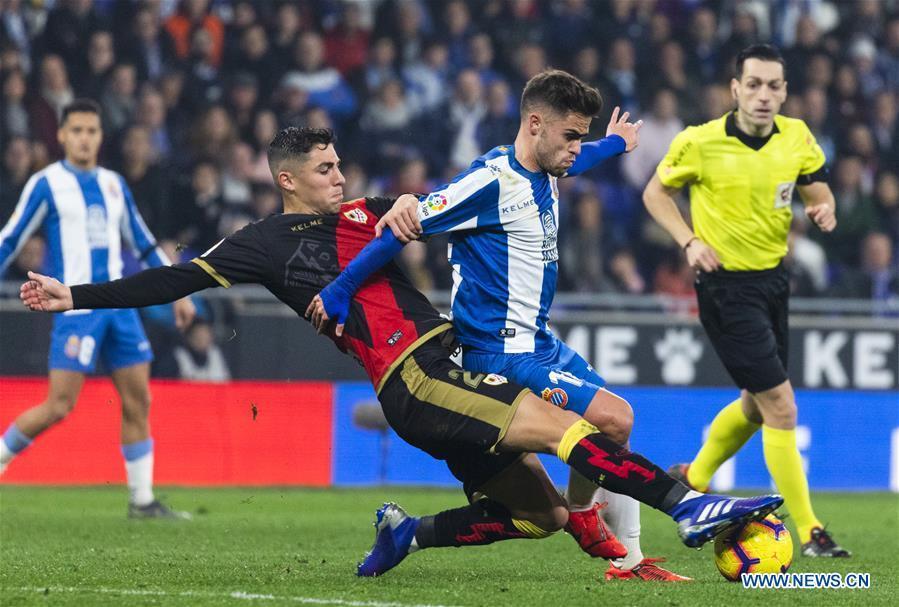 (SP)SPAIN-BARCELONA-SOCCER-RCD ESPANYOL VS RAYO VALLECNO