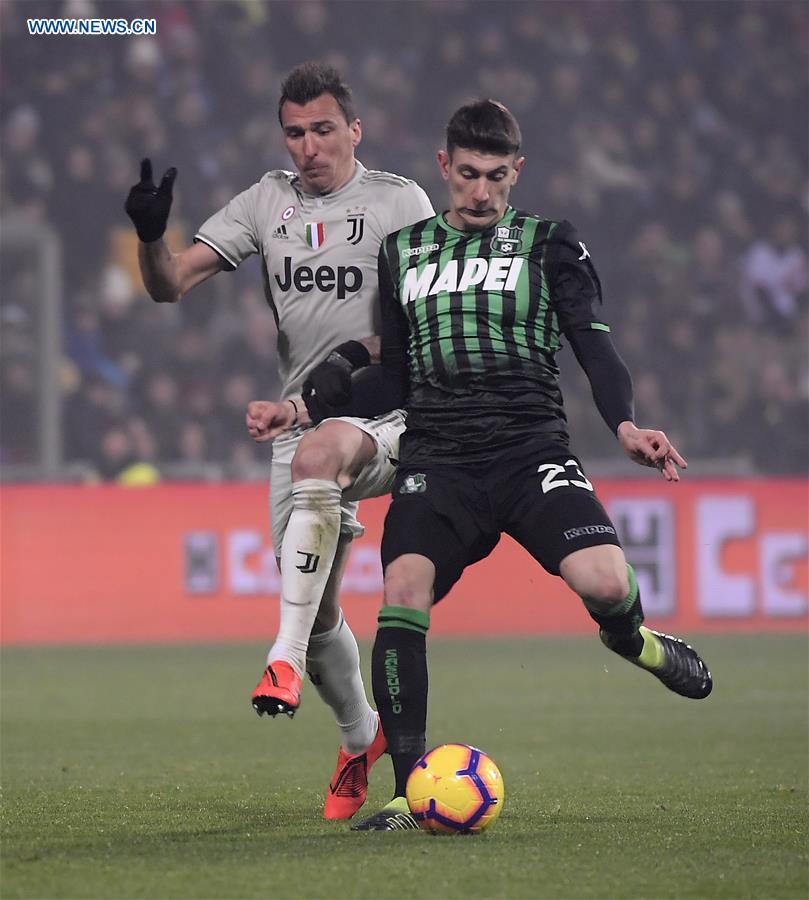 (SP)ITALY-REGGIO EMILIA-SOCCER-SERIE A-SASSUOLO VS JUVENTUS