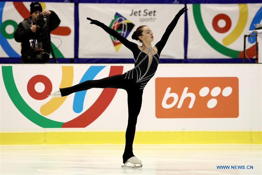 (SP)BOSNIA AND HERZEGOVINA-SARAJEVO-EUROPEAN YOUTH OLYMPIC FESTIVAL-FIGURE SKATING COMPETITION