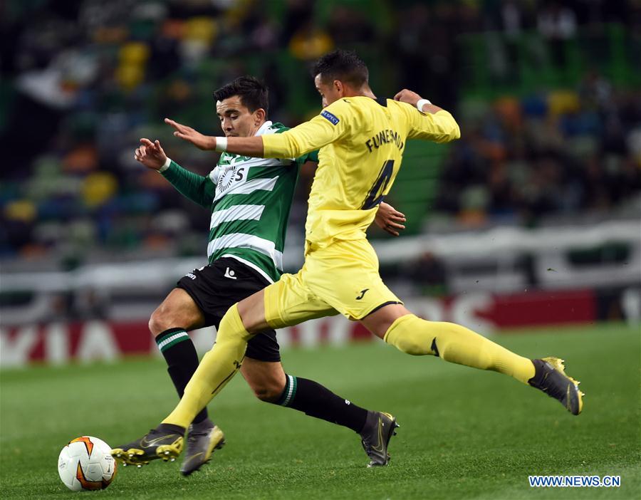 (SP)PORTUGAL-LISBON-SOCCER-UEFA EUROPA LEAGUE-SPORTING VS VILLARREAL