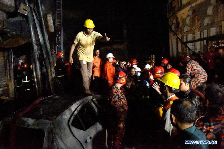 BANGLADESH-DHAKA-FIRE-CASUALTIES