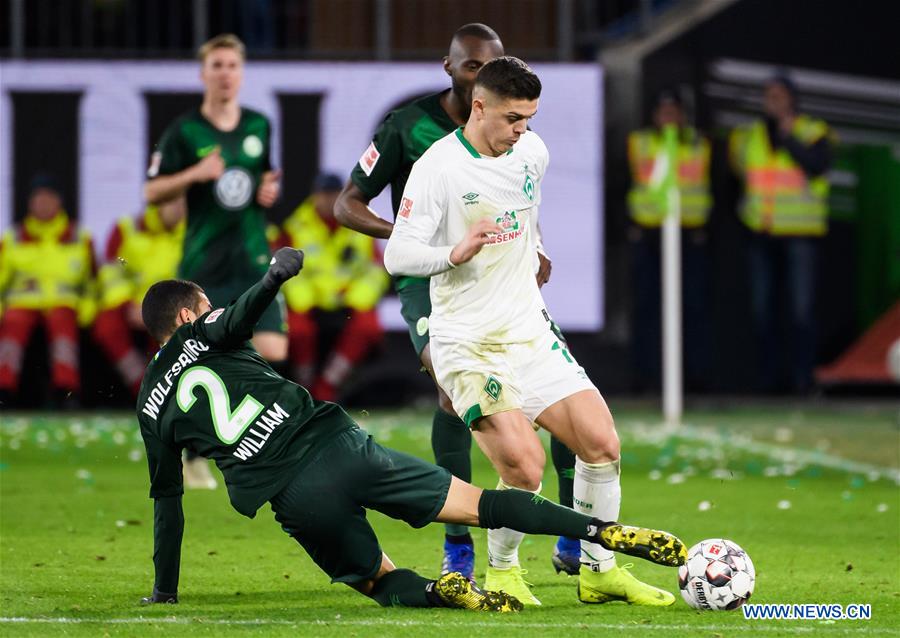 (SP)GERMANY-WOLFSBURG-SOCCER-BUNDESLIGA-WOLFSBURG VS BREMEN