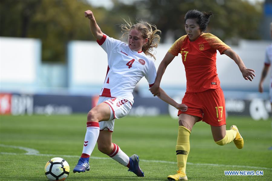 (SP)PORTUGAL-SANTO ANTONIO-FOOTBALL-ALGARVE CUP-CHN VS DEN