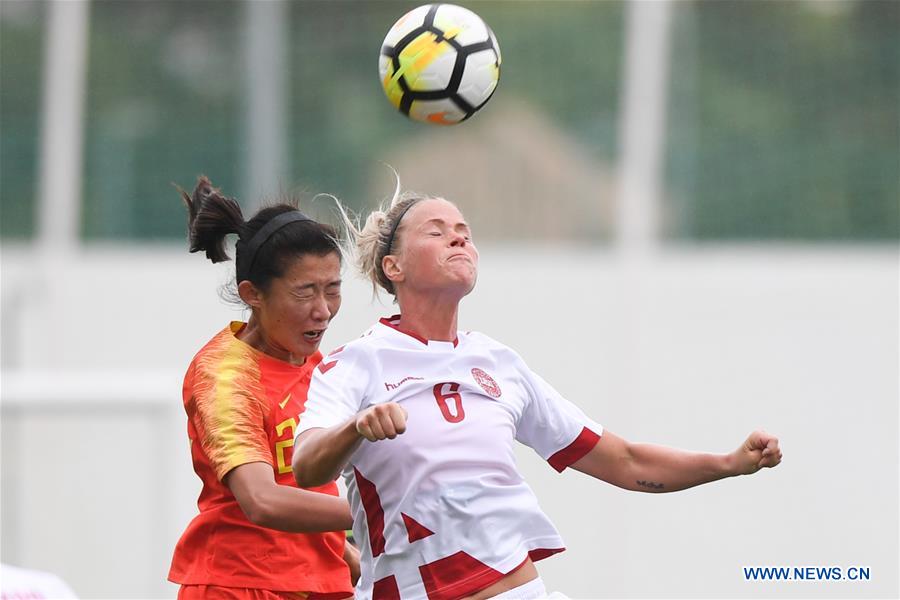 (SP)PORTUGAL-SANTO ANTONIO-FOOTBALL-ALGARVE CUP-CHN VS DEN