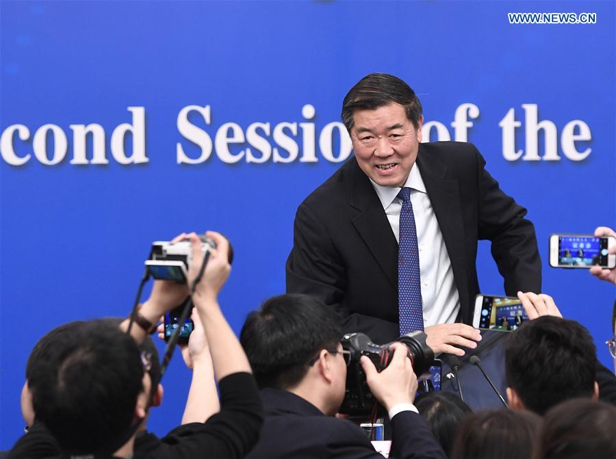 (TWO SESSIONS)CHINA-BEIJING-NPC-PRESS CONFERENCE (CN)