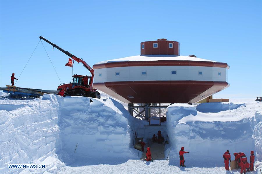 ANTARCTICA-CHINA-SCIENTIFIC RESEARCH-TAISHAN STATION