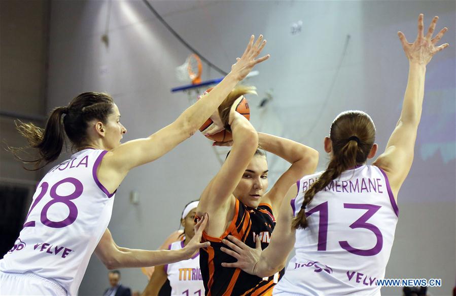 (SP)LATVIA-RIGA-BASKETBALL-FIBA EUROLEAGUE WOMEN-QUARTER FINALS-TTTR VS UMMC