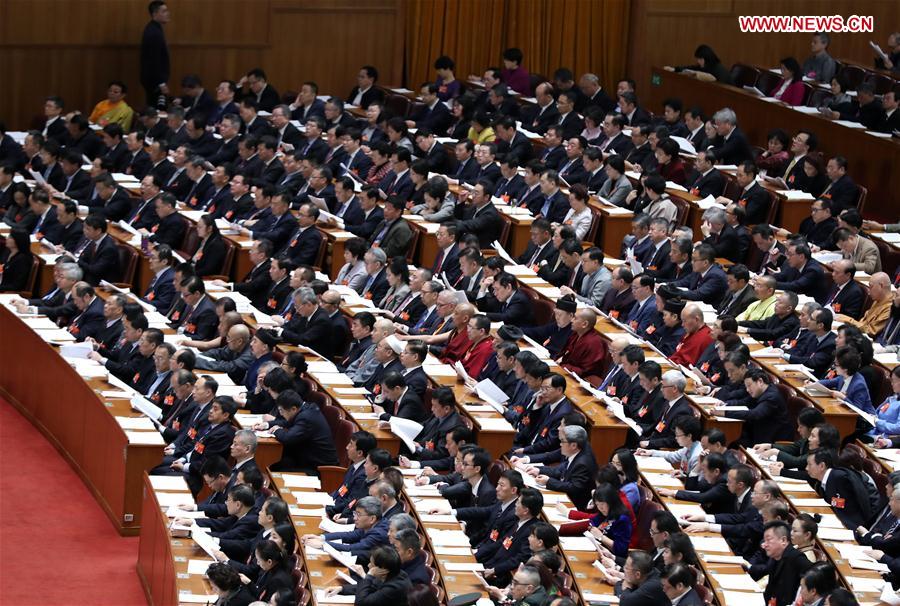 (TWO SESSIONS)CHINA-BEIJING-CPPCC-FOURTH PLENARY MEETING (CN)