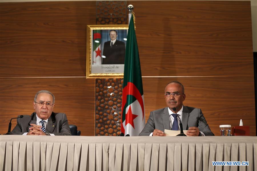 ALGERIA-ALGIERS-PM-FM-PRESS CONFERENCE