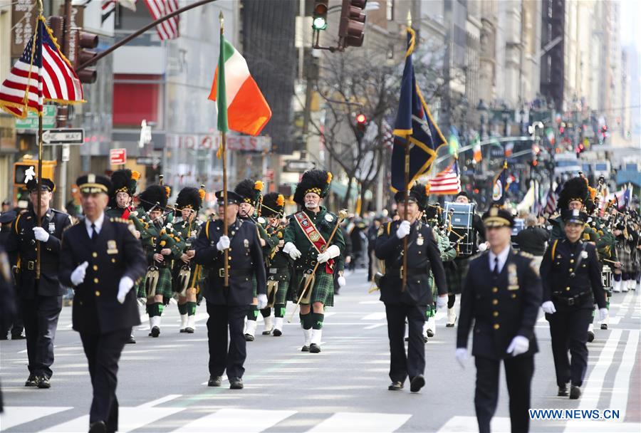 U.S.-NEW YORK-ST. PATRICK'S DAY-PARADE