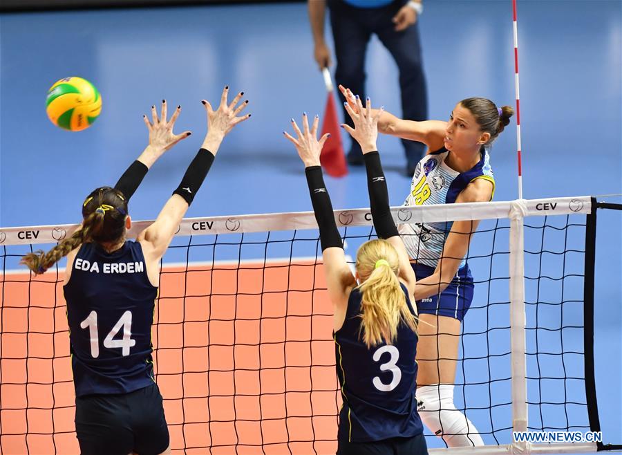 (SP)TURKEY-ISTANBUL-VOLLEYBALL-CEV CHAMPIONSHIPS LEAGUE-QUARTERFINAL