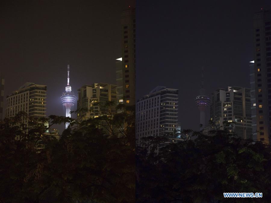 MALAYSIA-KUALA LUMPUR-EARTH HOUR