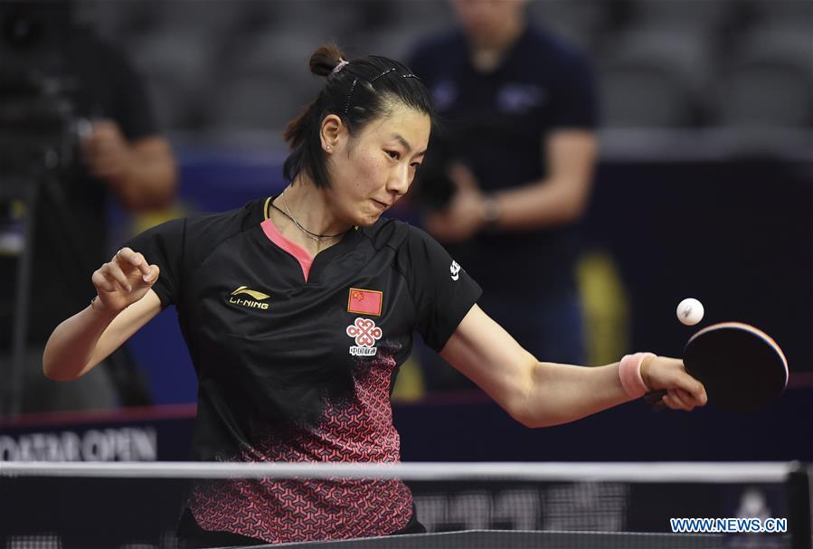 (SP)QATAR-DOHA-TABLE TENNIS-QATAR OPEN-WOMEN'S SINGLES