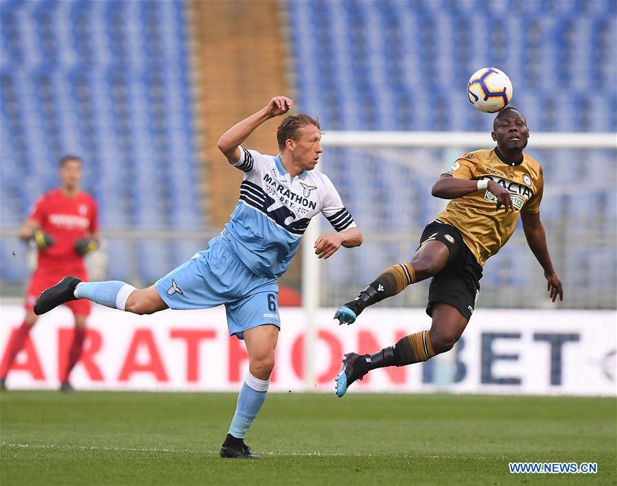 (SP)ITALY-ROME-SOCCER-SERIE A-LAZIO VS UDINESE