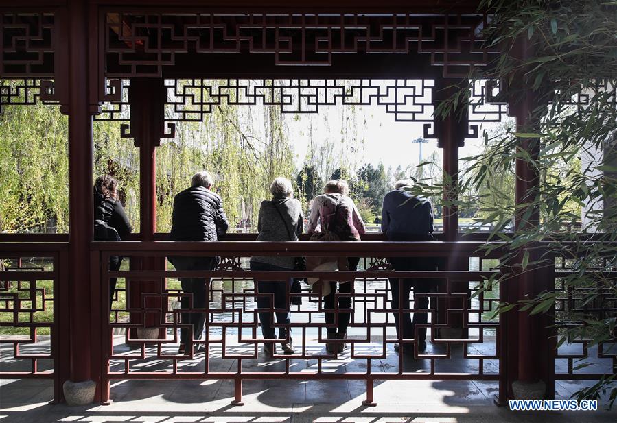 GERMANY-BERLIN-GARDENS OF THE WORLD-CHINESE GARDEN