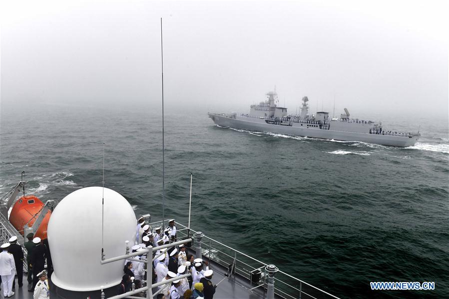 CHINA-QINGDAO-PLA NAVY-70TH ANNIVERSARY-PARADE (CN)