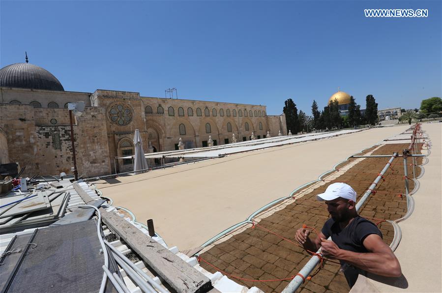 MIDEAST-JERUSALEM-RAMADAN PREPARATION