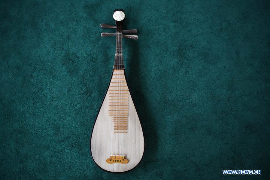 CHINA-MUSICAL INSTRUMENTS-GANSU-PIPA (CN)