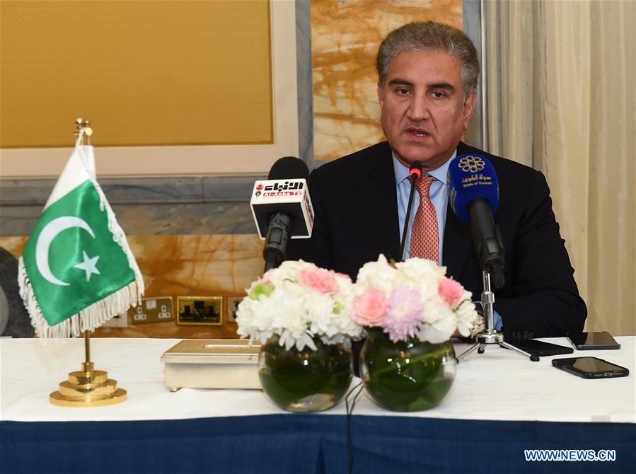 KUWAIT-KUWAIT CITY-PAKISTAN-FM-PRESS CONFERENCE