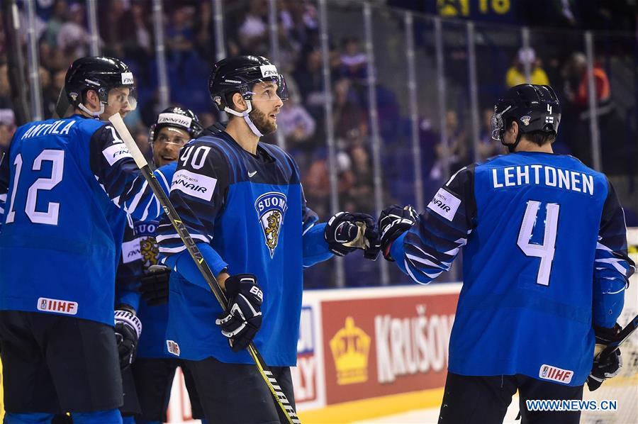 (SP)SLOVAKIA-KOSICE-ICE HOCKEY-IIHF-WORLD CHAMPIONSHIP-GROUP A-FRANCE VS FINLAND