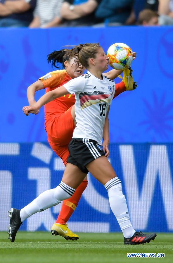 (SP)FRANCE-RENNES-2019 FIFA WOMEN'S WORLD CUP-GROUP B-GER VS CHN