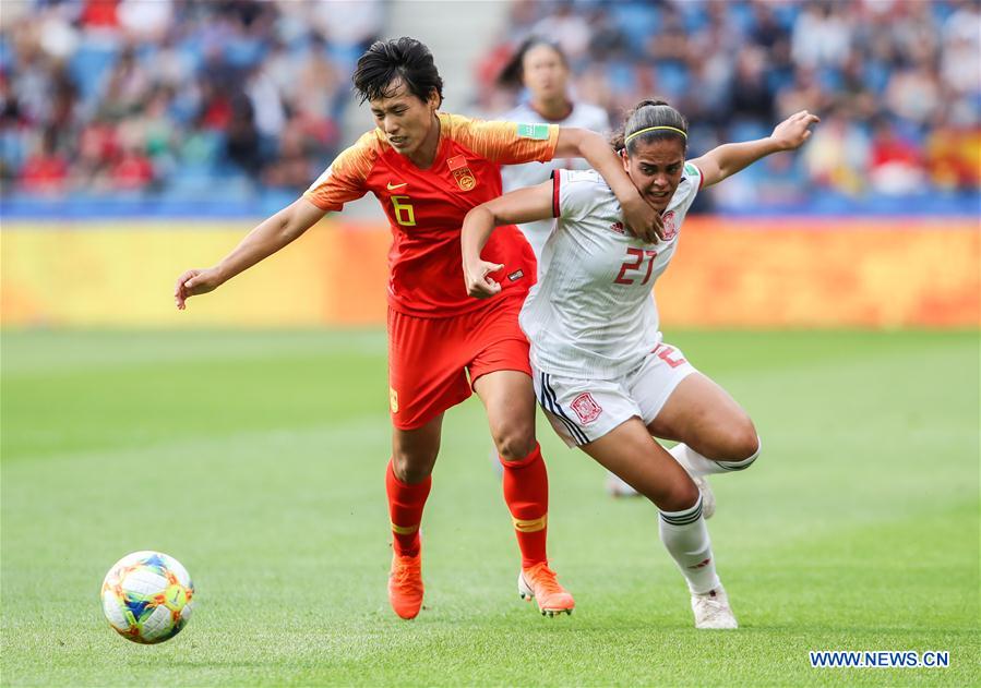 (SP)FRANCE-LE HAVRE-2019 FIFA WOMEN'S WORLD CUP-GROUP B-CHINA-SPAIN