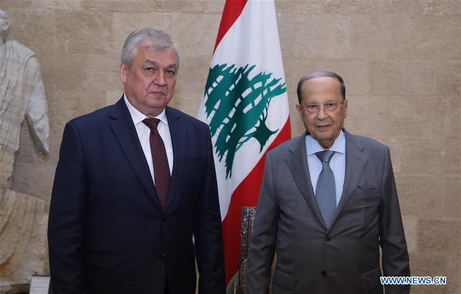 LEBANON-BEIRUT-RUSSIA-SPECIAL ENVOY FOR SYRIA-VISIT 