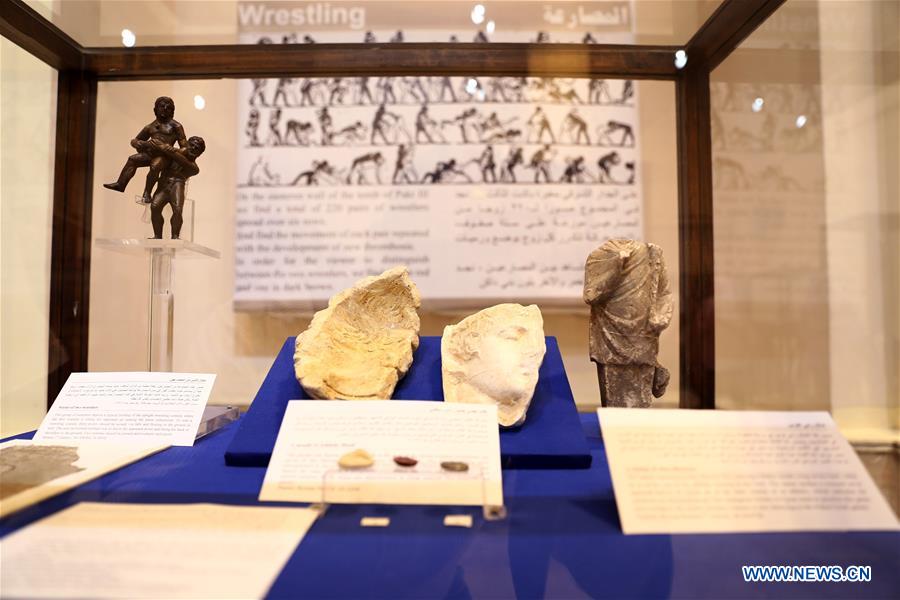 EGYPT-CAIRO-EGYPTIAN MUSEUM-EXHIBITION ON SPORTS