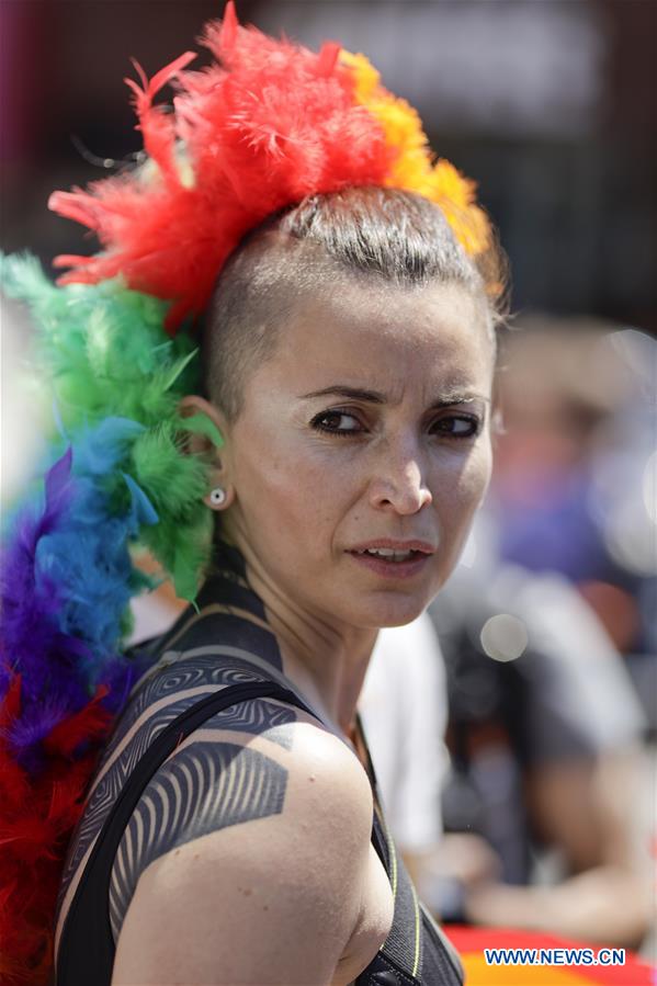 U.S.-NEW YORK-PRIDE PARADE